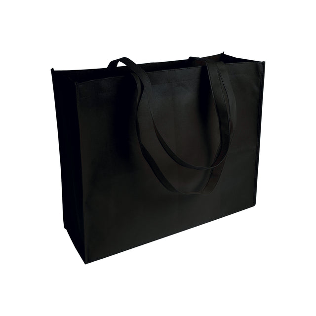borse shopper personalizzate in tnt colore nero_nero 1190865 VAR01