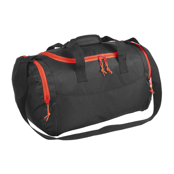 borsoni e sacche sportive personalizzati in poliestere colore nero-rosso_nero 1190878 VAR04