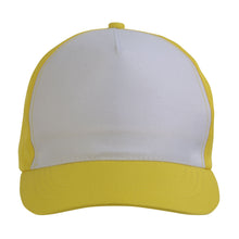 Carica l'immagine nel visualizzatore di Gallery, cappellini personalizzabili in poliestere colore giallo_giallo 1191019 DET01

