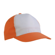 cappellini promozionali in poliestere colore arancione_arancione 1191019 VAR04