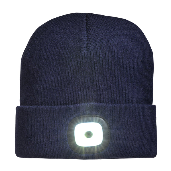 cuffie e berretti personalizzate in poliestere colore blu_blu 1191025 VAR03