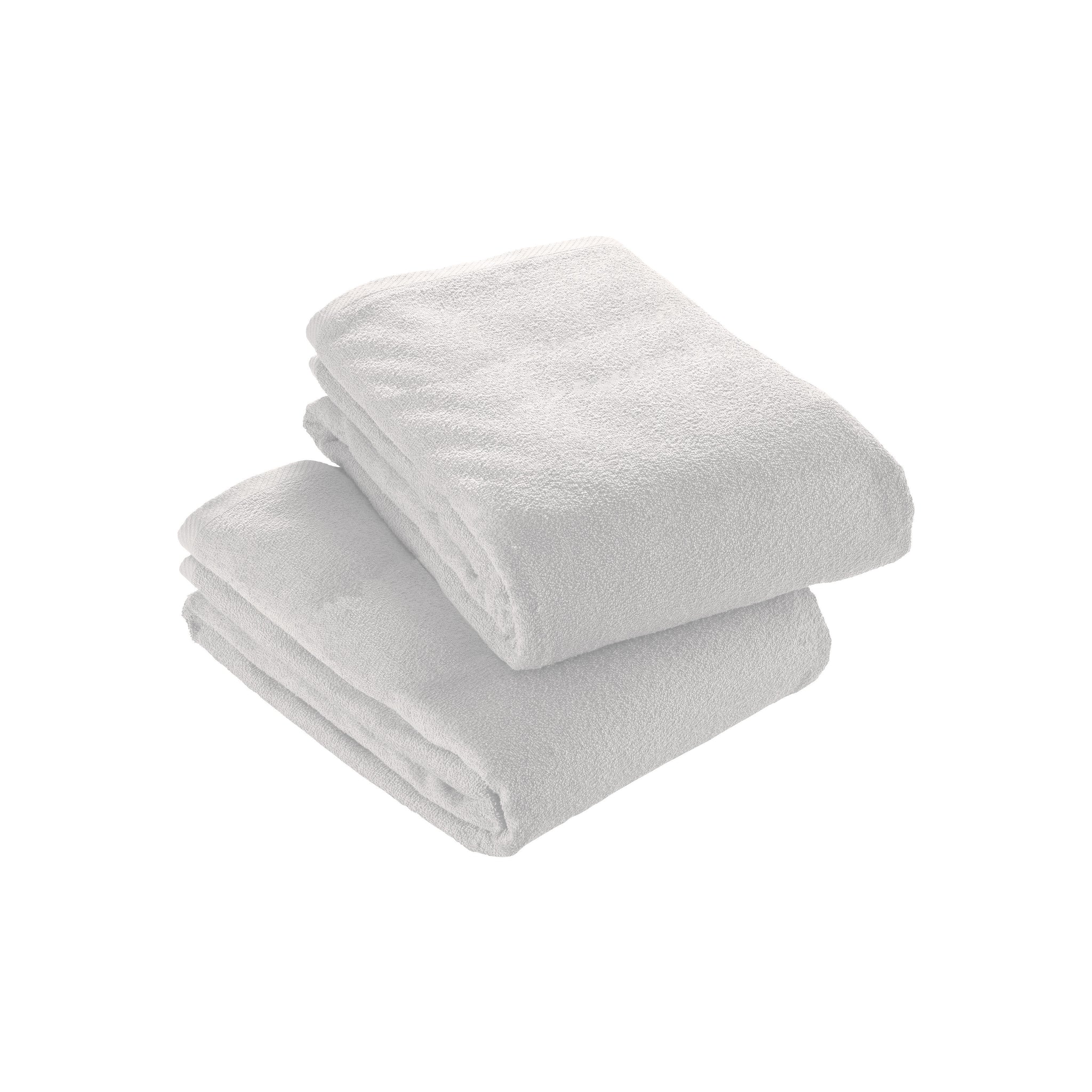 asciugamani da personalizzare in cotone colore bianco_bianco 1191118 VAR01