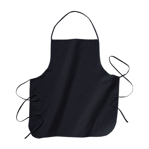 grembiuli e cappelli chef personalizzati in cotone colore nero_nero 1191120 VAR01