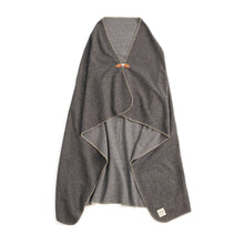 Carica l&#39;immagine nel visualizzatore di Gallery, plaid e coperte da personalizzare in rpet colore grigio_grigio 12293663 DET03

