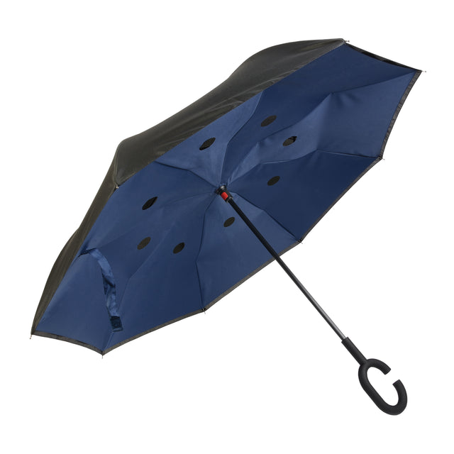 ombrelli classici personalizzati in poliestere colore nero-blu_nero 1191218 VAR01
