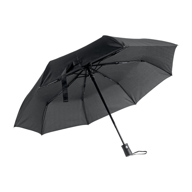 ombrelli pieghevoli personalizzati in poliestere colore nero_nero 1191286 VAR01