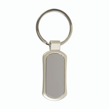 Carica l&#39;immagine nel visualizzatore di Gallery, portachiavi stampati con logo in alluminio colore argento_argento 1191619 DET01

