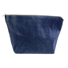 Carica l'immagine nel visualizzatore di Gallery, pochette e beauty case personalizzate in cotone colore jeans_blu 1191820 VAR01
