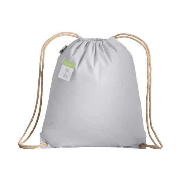 Carica l&#39;immagine nel visualizzatore di Gallery, zainetti a sacco da personalizzare in cotone organico colore bianco_bianco 1191851 DET01
