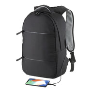 zaini porta PC da personalizzare in poliestere colore grigio_grigio 1191852 VAR01