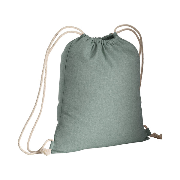 zainetti a sacco promozionali in cotone colore verde_verde 1191853 VAR09