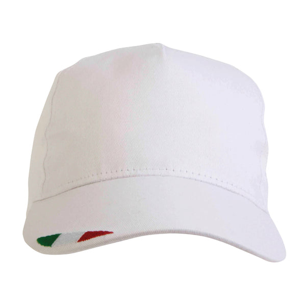 Carica l&#39;immagine nel visualizzatore di Gallery, cappellini da personalizzare in cotone colore bianco_bianco 1192020 DET01

