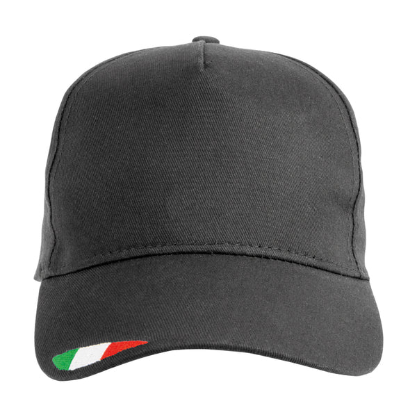 Carica l&#39;immagine nel visualizzatore di Gallery, cappellini personalizzati in cotone colore nero_nero 1192020 DET01
