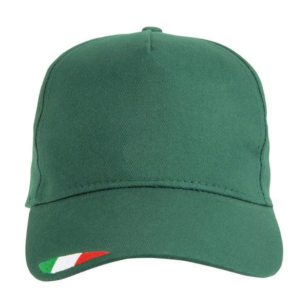 Carica l&#39;immagine nel visualizzatore di Gallery, cappellini promozionali in cotone colore verde_verde 1192020 DET01
