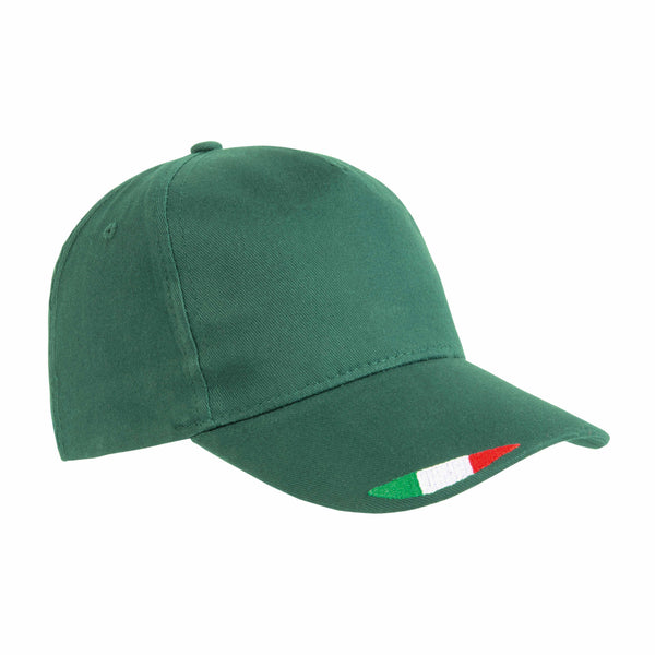 cappellini promozionali in cotone colore verde_verde 1192020 VAR05