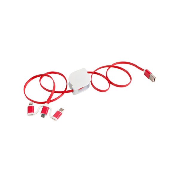 Carica l&#39;immagine nel visualizzatore di Gallery, accessori per caricabatterie personalizzabili in plastica colore rosso_rosso 1192148 DET02
