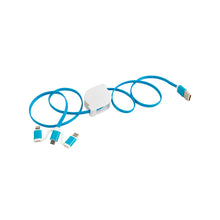 Carica l&#39;immagine nel visualizzatore di Gallery, accessori per caricabatterie pubblicitari in plastica colore celeste_azzurro 1192148 DET01
