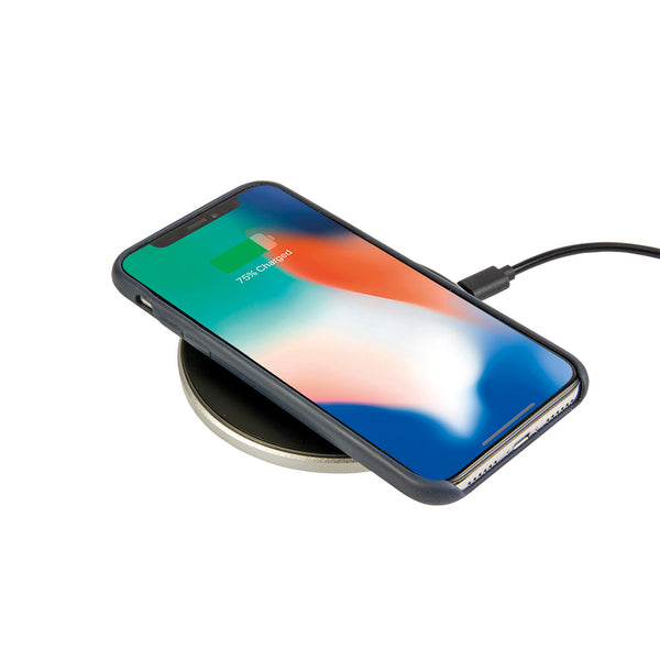 Carica l&#39;immagine nel visualizzatore di Gallery, caricabatteria wireless personalizzati in plastica colore nero_nero 1192150 DET02
