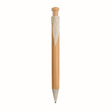 Carica l&#39;immagine nel visualizzatore di Gallery, penne ecologiche personalizzate in bamboo colore naturale_naturale 1192521 VAR01
