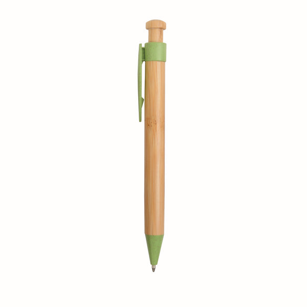 Carica l&#39;immagine nel visualizzatore di Gallery, penne ecologiche personalizzate in bamboo colore verde-mela_verde 1192521 DET02
