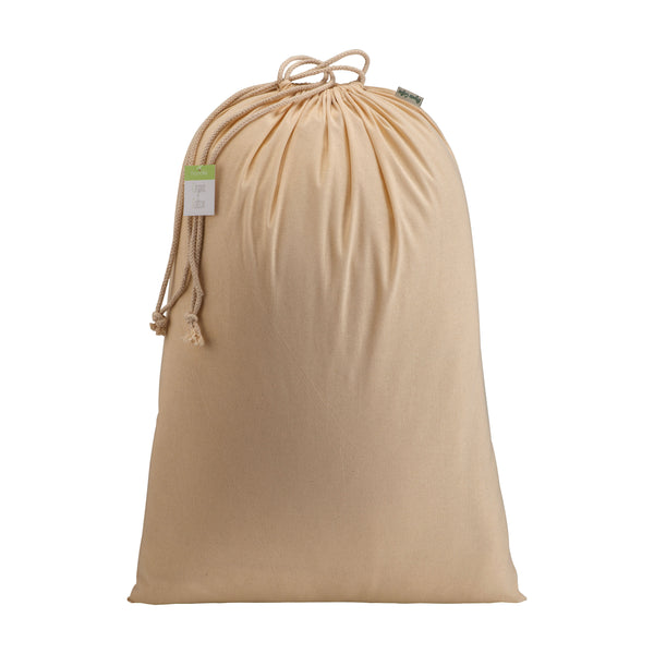 Carica l&#39;immagine nel visualizzatore di Gallery, sacchetti regalo personalizzati in cotone organico colore naturale_naturale 1192818 DET03
