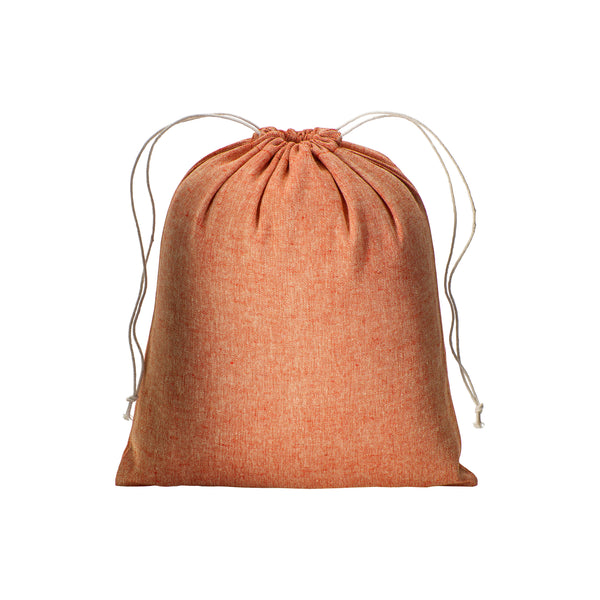 Carica l'immagine nel visualizzatore di Gallery, sacchetti regalo promozionali in cotone riciclato colore arancione_arancione 1192827 DET01
