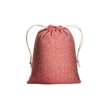 Carica l'immagine nel visualizzatore di Gallery, sacchetti regalo personalizzabili in cotone riciclato colore rosso_rosso 1192828 DET01
