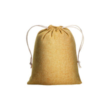 Carica l'immagine nel visualizzatore di Gallery, sacchetti regalo personalizzabili in cotone riciclato colore giallo_giallo 1192828 DET01
