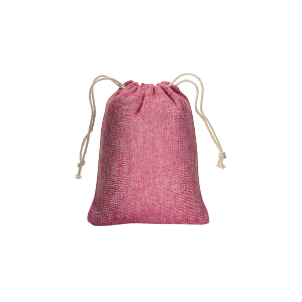 Carica l'immagine nel visualizzatore di Gallery, sacchetti regalo pubblicitari in cotone riciclato colore rosa_rosa 1192829 DET01
