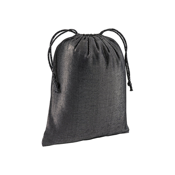 sacchetti regalo personalizzati in cotone colore nero_nero 1192833 VAR01