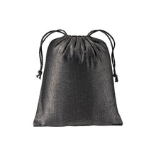 Carica l&#39;immagine nel visualizzatore di Gallery, sacchetti regalo personalizzati in cotone colore nero_nero 1192833 DET01
