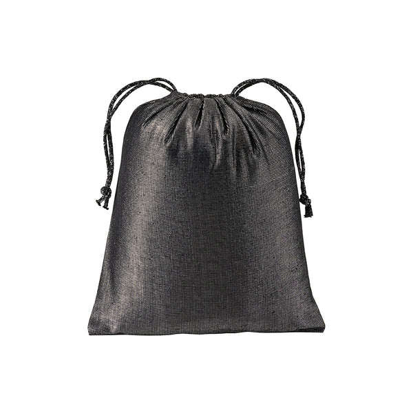 Carica l&#39;immagine nel visualizzatore di Gallery, sacchetti regalo personalizzati in cotone colore nero_nero 1192833 DET01
