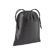 sacchetti regalo personalizzati in cotone colore nero_nero 1192833 VAR01