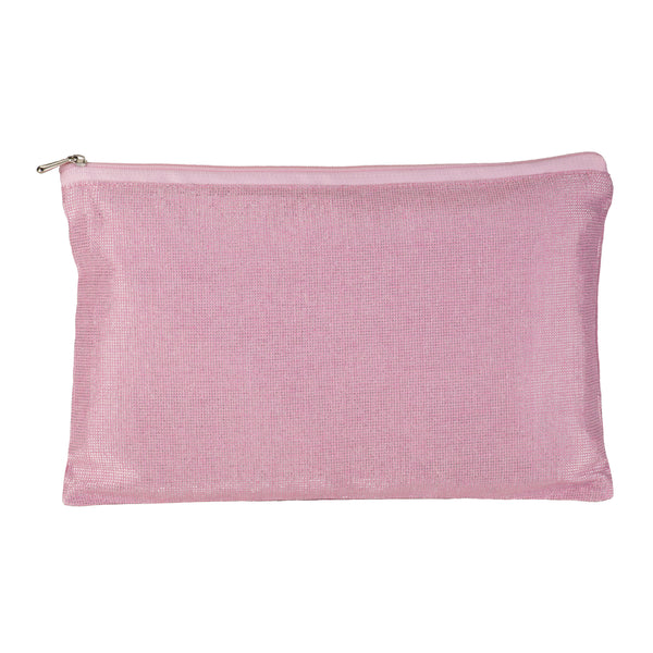 Carica l'immagine nel visualizzatore di Gallery, pochette e beauty case stampate con logo in cotone colore rosa_rosa 1192835 DET01

