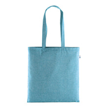 Carica l&#39;immagine nel visualizzatore di Gallery, shopper stampate con logo in cotone riciclato colore celeste_azzurro 1192839 DET01

