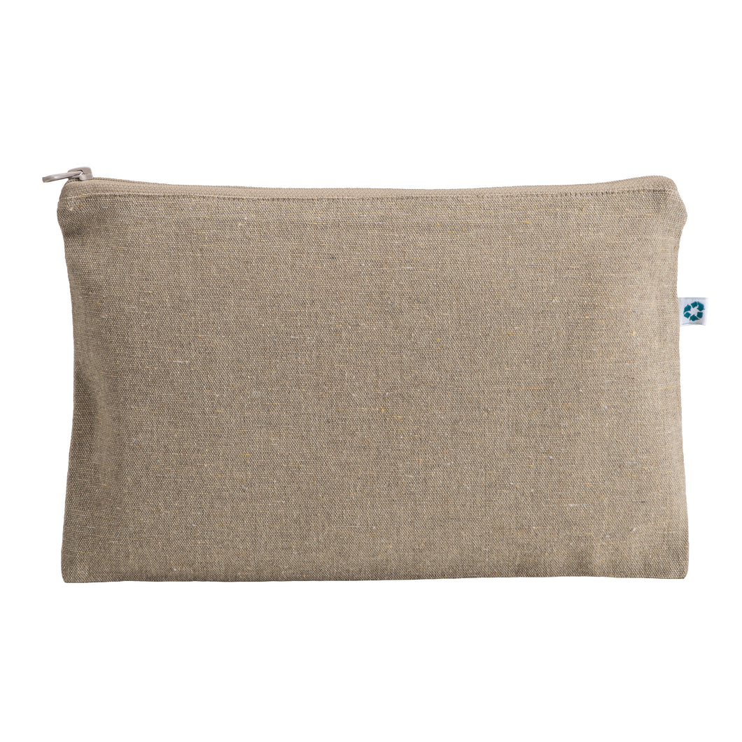 pochette e beauty case personalizzate in cotone colore naturale_naturale 1192840 VAR01