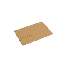 Carica l'immagine nel visualizzatore di Gallery, chiavette USB stampate con logo in materiale biodegradabile colore marrone_marrone 1193121 VAR01
