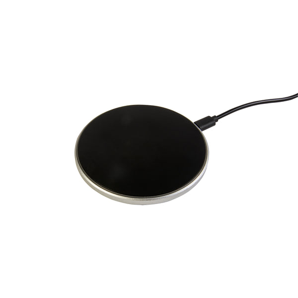 caricabatteria wireless personalizzati in plastica colore nero_nero 1193151 VAR01