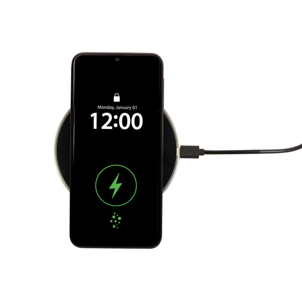 Carica l&#39;immagine nel visualizzatore di Gallery, caricabatteria wireless personalizzati in plastica colore nero_nero 1193151 DET03
