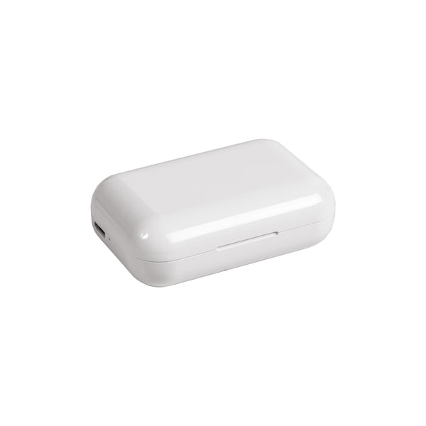 Carica l'immagine nel visualizzatore di Gallery, auricolari wireless da personalizzare in abs colore bianco_bianco 1193159 DET06
