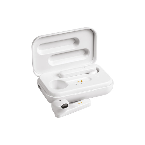 Carica l'immagine nel visualizzatore di Gallery, auricolari wireless da personalizzare in abs colore bianco_bianco 1193159 DET06
