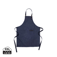 Carica l&#39;immagine nel visualizzatore di Gallery, grembiuli e cappelli chef personalizzati in canapa riciclato colore blu-navy_blu 1293933 DET01
