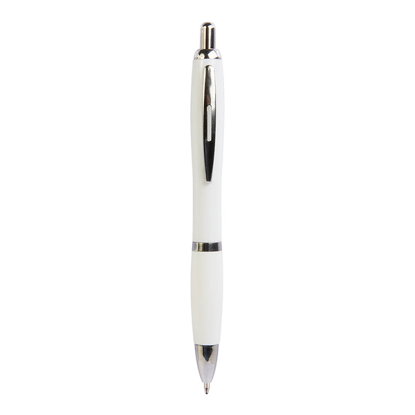 Carica l&#39;immagine nel visualizzatore di Gallery, penne da personalizzare in abs colore bianco_bianco 1193518 DET02
