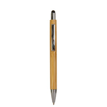 Carica l&#39;immagine nel visualizzatore di Gallery, penne touchscreen personalizzate in bamboo colore nero_nero 1193521 VAR01
