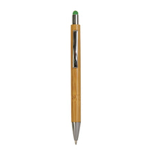 Carica l&#39;immagine nel visualizzatore di Gallery, penne touchscreen per tablet personalizzate in bamboo colore verde_verde 1193521 VAR04
