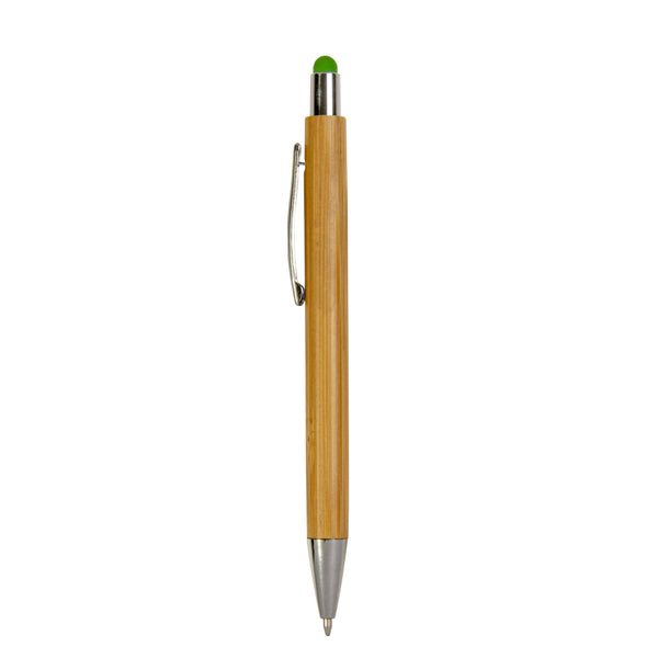 Carica l&#39;immagine nel visualizzatore di Gallery, penne touchscreen per tablet personalizzate in bamboo colore verde_verde 1193521 DET01
