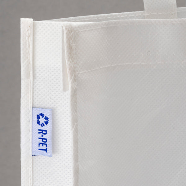 Carica l&#39;immagine nel visualizzatore di Gallery, borse shopper da personalizzare in rpet colore bianco_bianco 1193822 DET03
