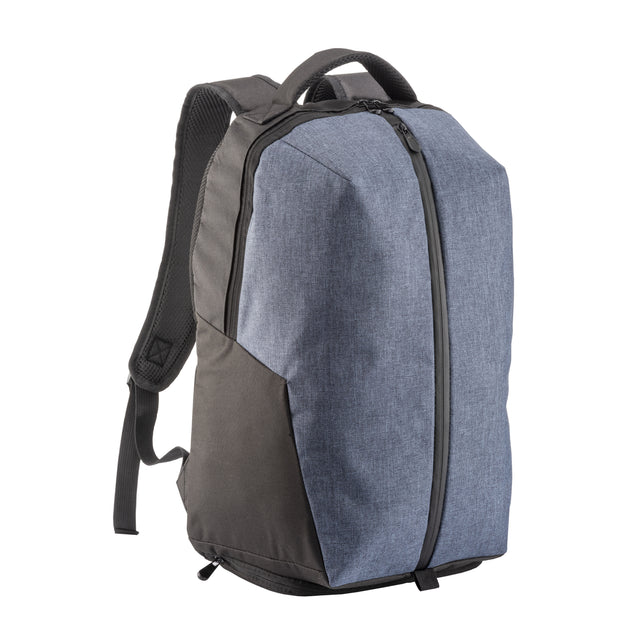 zaini porta PC personalizzati in poliestere colore blu_blu 1193838 VAR02