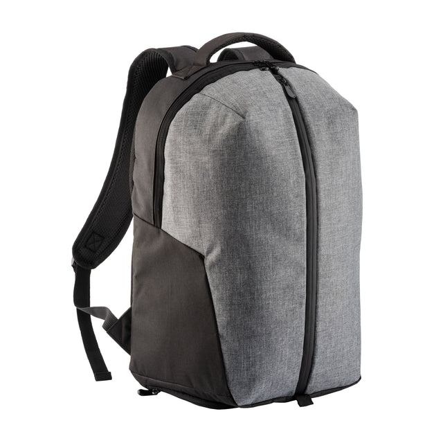 zaini porta PC e da lavoro da personalizzare in poliestere colore grigio_grigio 1193838 VAR01