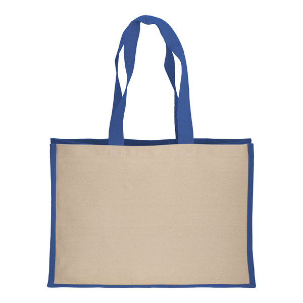 Carica l&#39;immagine nel visualizzatore di Gallery, shopper personalizzabili in juta colore royal_royal 1193842 DET03
